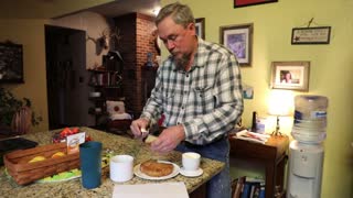 Grinding our Home Grown Corn in to Meal...and Making Cornbread.