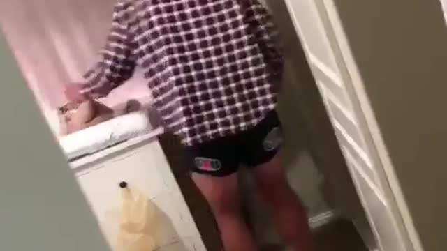 Dad Wretches Over Baby's Business