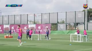 Training Skills - Leo Messi & Neymar Jr