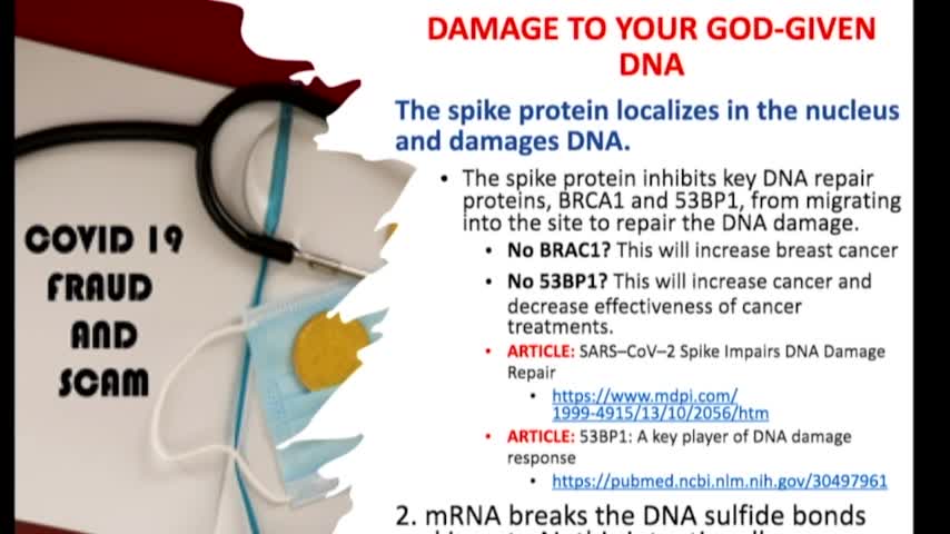 🚨 Dr. Sherri Tenpenny Explains How The mRNA Binds and Alters Your DNA