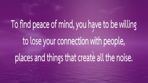 Peace of mind Quotes