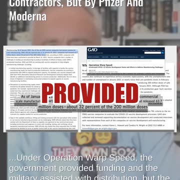 Fact Check: COVID-19 Vaccines Were NOT Manufactured By Military Contractors, But By Pfizer & Moderna