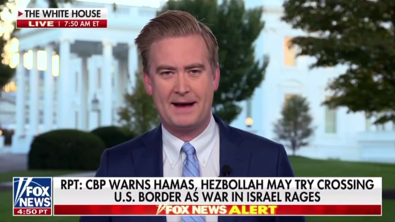 Doocy Warns Hamas, Hezbollah Fighters Exploiting Biden's Open Border