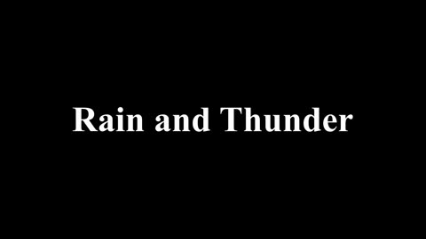 Free Royalty Free Thunder and Rain Sound Effects