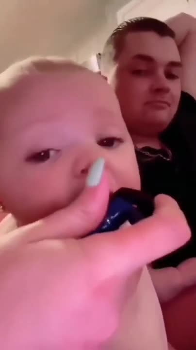 What Happens when Baby Play With Daddy #02 😂 Daddy is the best