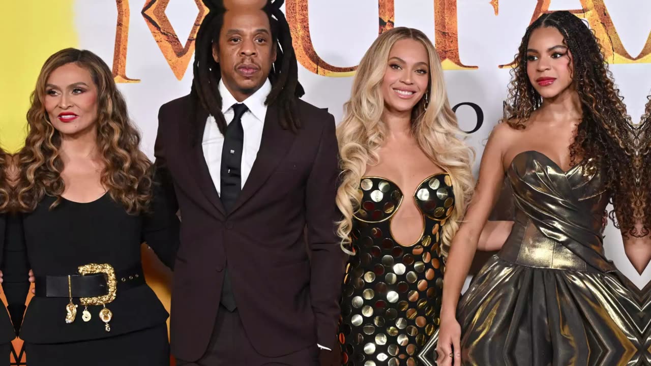 Amidst Controversy, Beyoncé and Daughter Dazzle at "Mufasa" Premiere