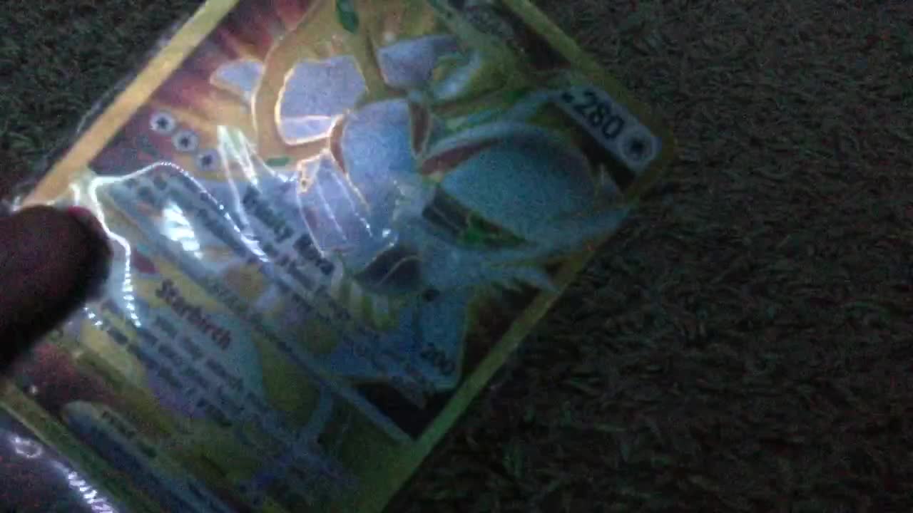 Look what I just got in a Pokémon pack