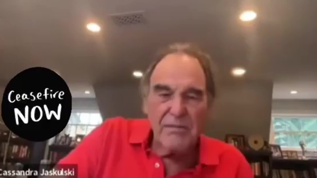 Oliver Stone zegt dat Netanyahu gestoord is