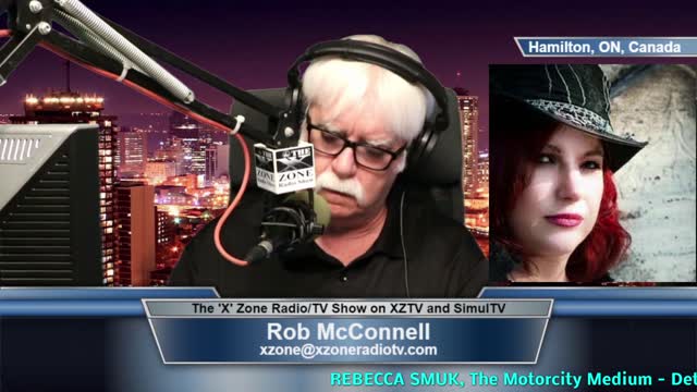 The 'X' Zone Radio/TV Show with Rob McConnell: Guest - REBECCA SMUK