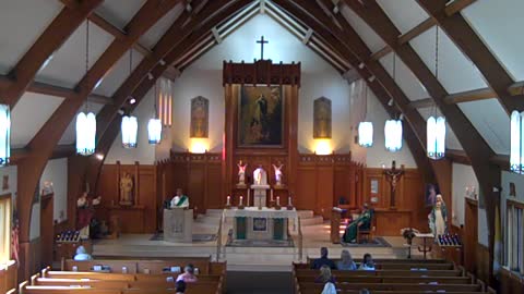 Gospel Acclamation, Reading of the Gospel, Homily by Rev. Mr. Dick Kuhlman 110721AD 32nd Sun Ord