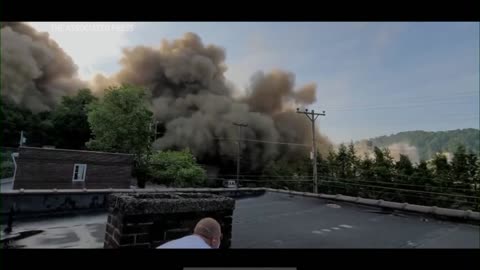 Pennsylvania implosion damages homes