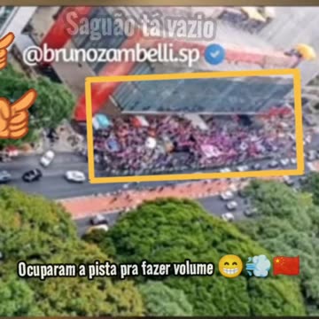 Vão do TRIANON MASP está vazio, não deu nem pra tapar o buraco do dente 😁