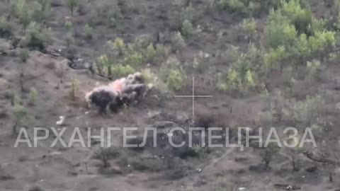 Exclusive footage of the work of Scouts of the Russia during offensive operations in Ukraine.