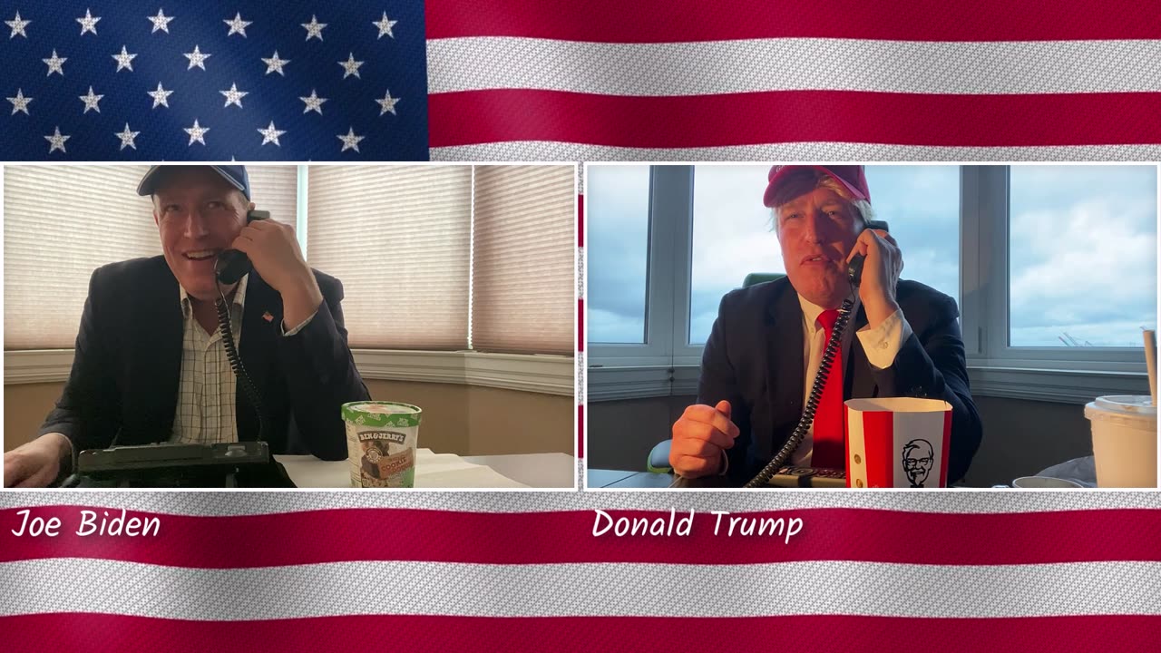 Trump vs Biden phone call parody