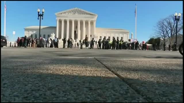 Protesters Hold A 'Refuse Fascism' Abortion Rights Rally Outside The Supreme Court