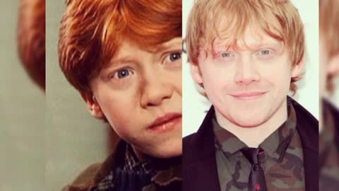 Harry Potter Cast Then and Now