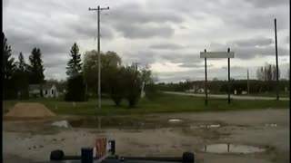 Incredible video of police trooper saving toddler from oncoming truck