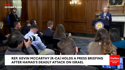 BREAKING NEWS- McCarthy Accuses Biden Of 'Neville Chamberlain Moment,' Weakness After Israel Attack