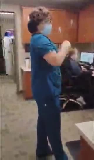 Healthcare workers refuse to give treatment to a child.