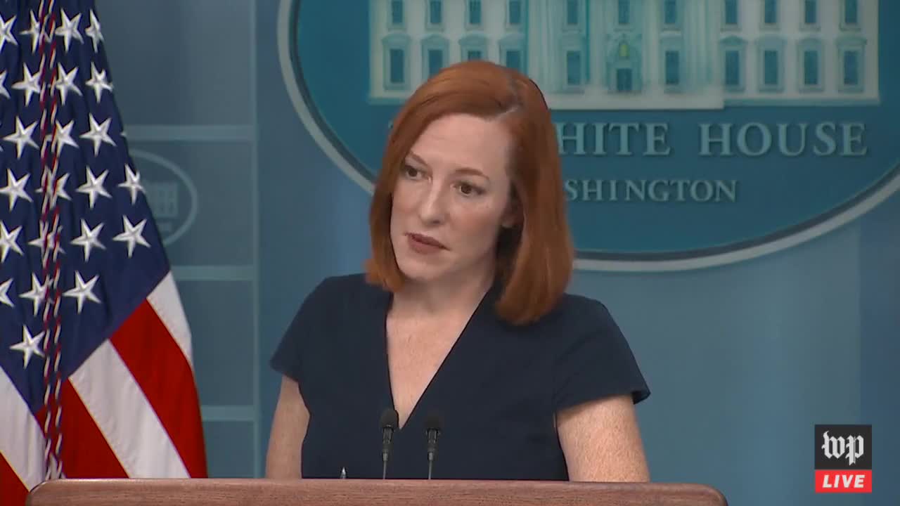 Jen Psaki Did Not Like this Question Accusing Kamala Harris of Breaking CDC Protocol