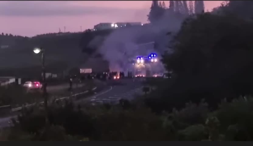 N2 protest in Port Edward