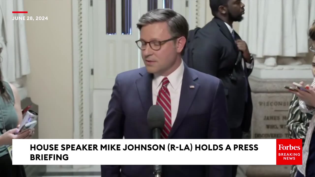 Mike Johnson Announces House Will File Lawsuit Against AG Garland, To Surrender The Hur Tapes