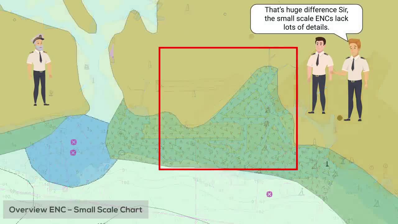 MOL ECDIS Video 1 - Never use the overview ENC for Coastal Navigation