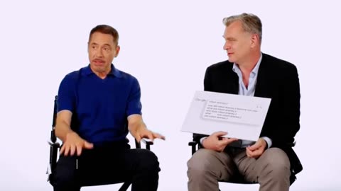 Robert Downey Jr. & Christopher Nolan Answer The Web's Most Searched Questions |