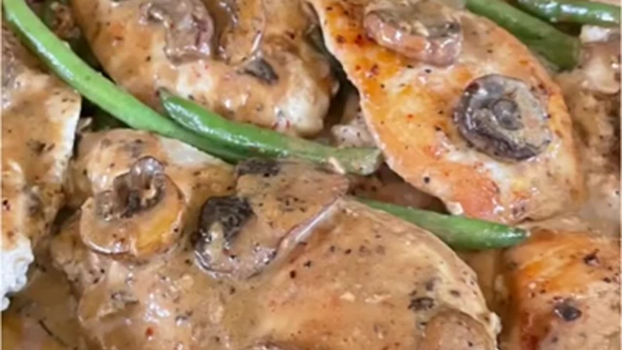 Keto Mushroom Chicken