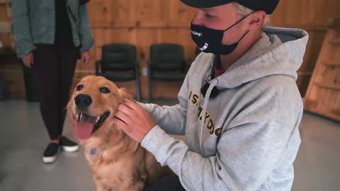 FROM VERY HYPER PUPPY TO CALM TRAINING!!!