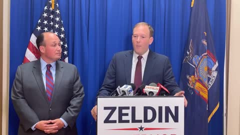 NYGOP Chairman Nick Langworthy joins GOP Gubernatorial Nominee Lee Zeldin for first post-primary media availability.