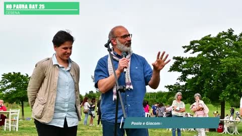 NO PAURA DAY 25, Cesena 29/5/2021, intervento di Paola Boschi e Giacomo Boschi