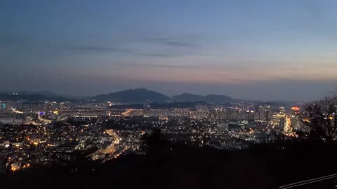 Seoul Namsan Tower scenery