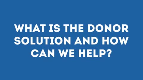 What is The Donor Solution?