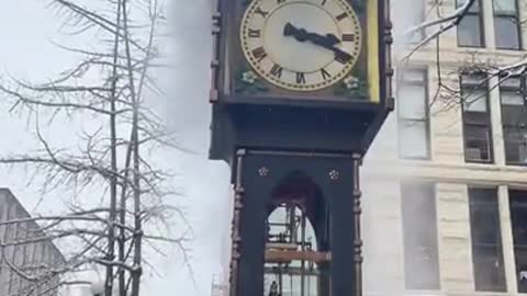 Steam Clock in Vancouber Gas town