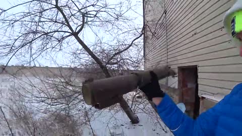 Travelling solo around war-torn Donbass, UKRAINE Feb 2021