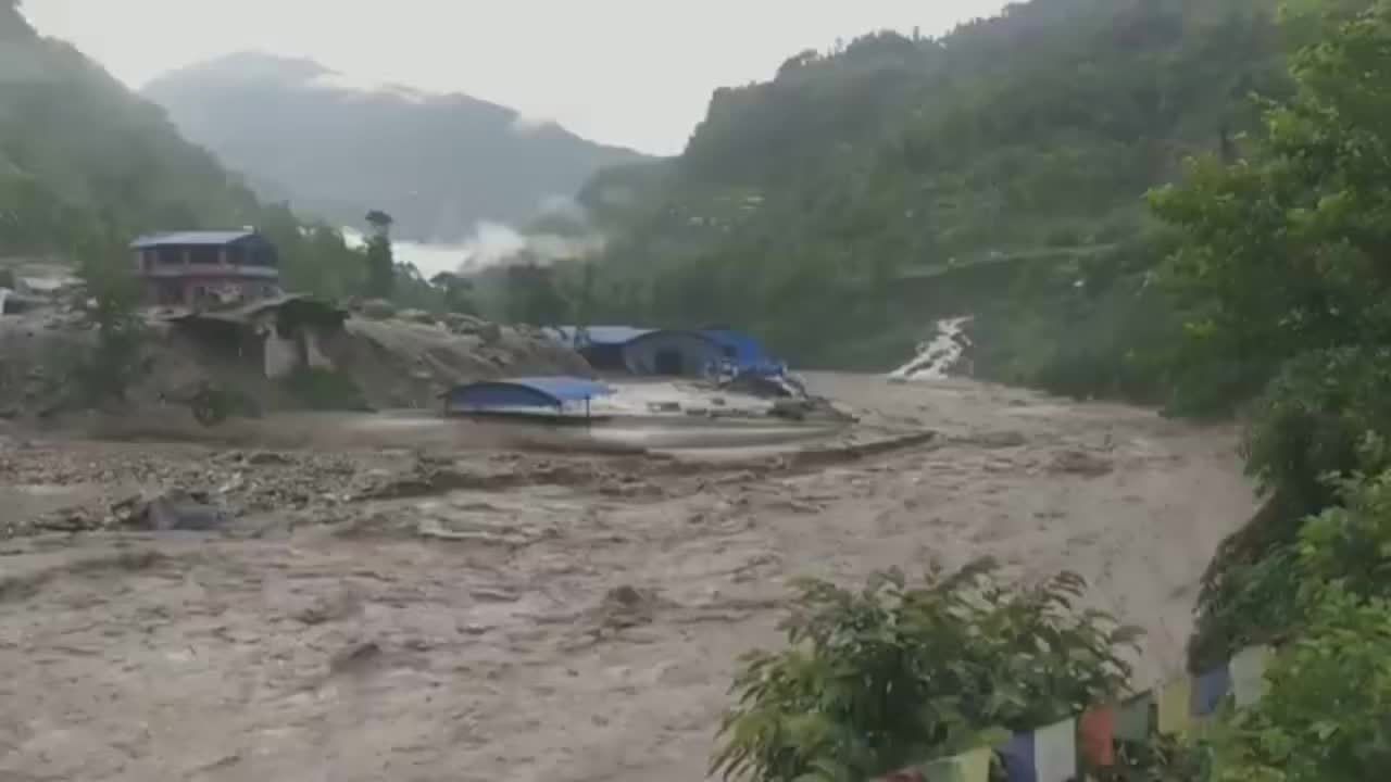 Pray for nepal (flood 2021 june)
