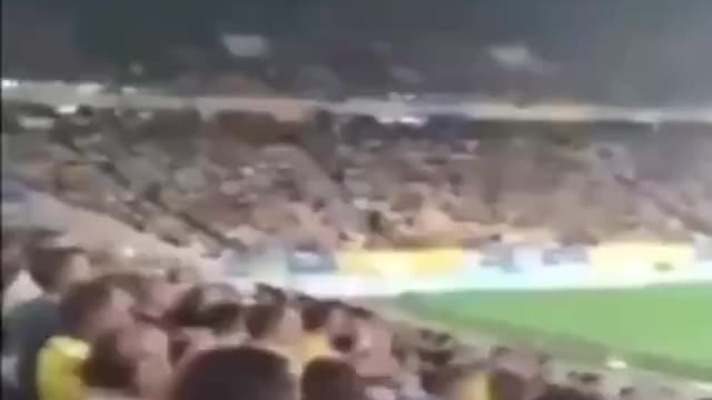 Nazi Salute in Ukrainian soccer match