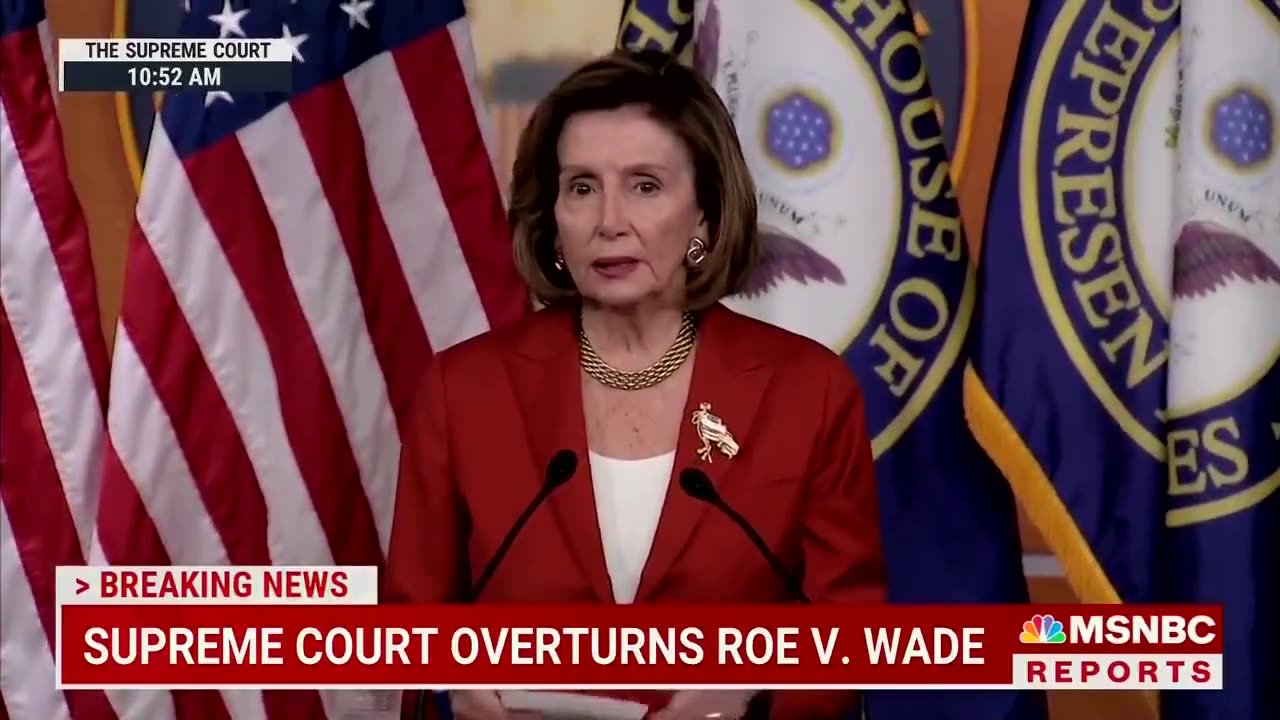 PELOSI: THERE'S NO POINT IN SAYING GOOD MORNING "Because it certainly is not one."