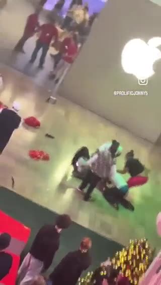 Mostly-peaceful holiday shopping