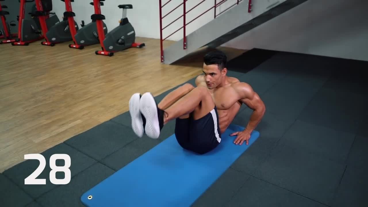 8minutes Workout for abs at home, no equipment