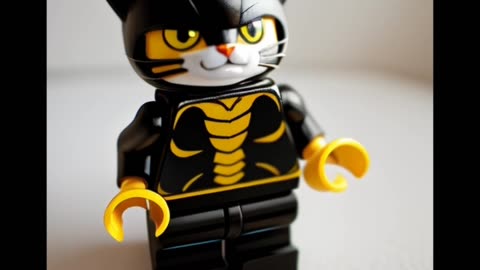 Lego Cat Minifigure 💗