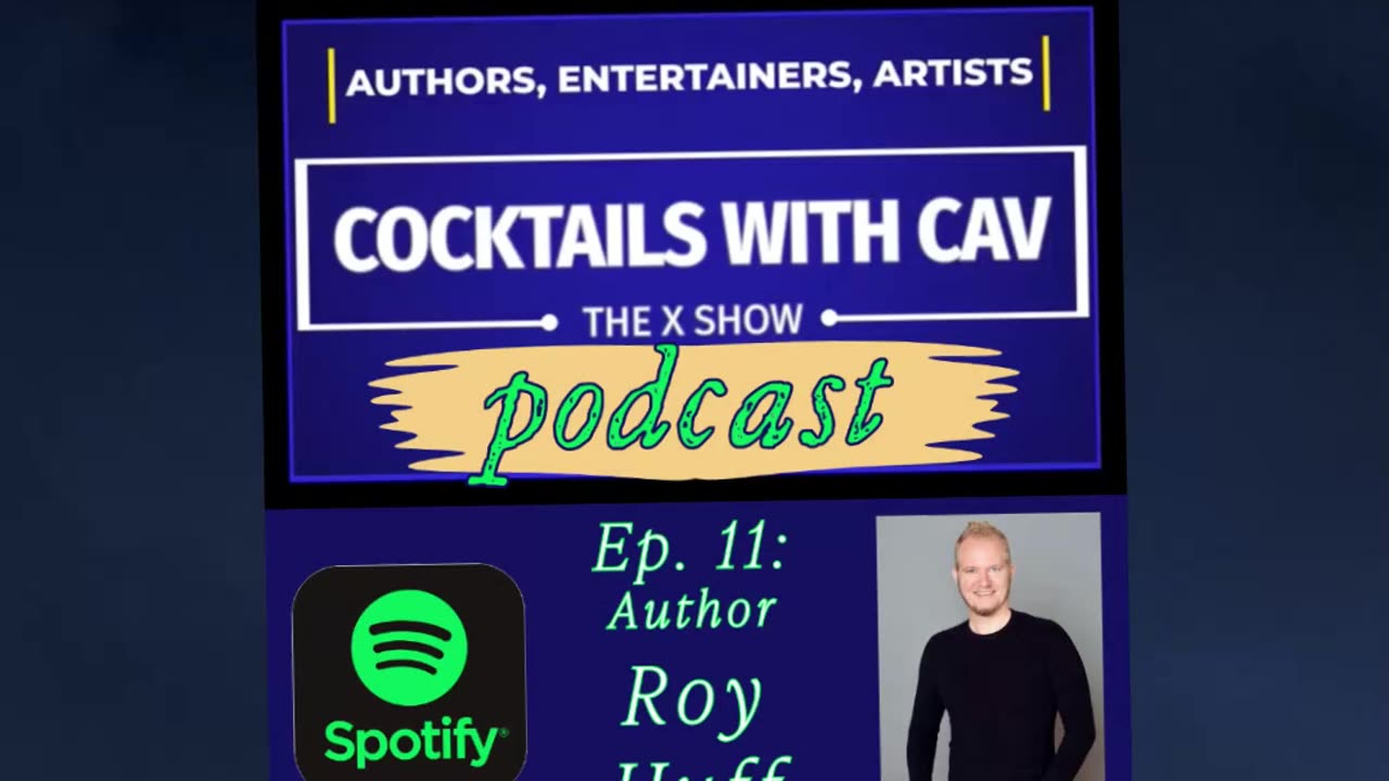 Incredible interview with Science Fiction author Roy Huff - check out our Spotify!