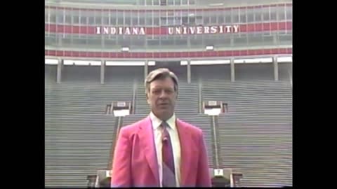 1989 - Promo for Indiana University's 'Bill Mallory Show'