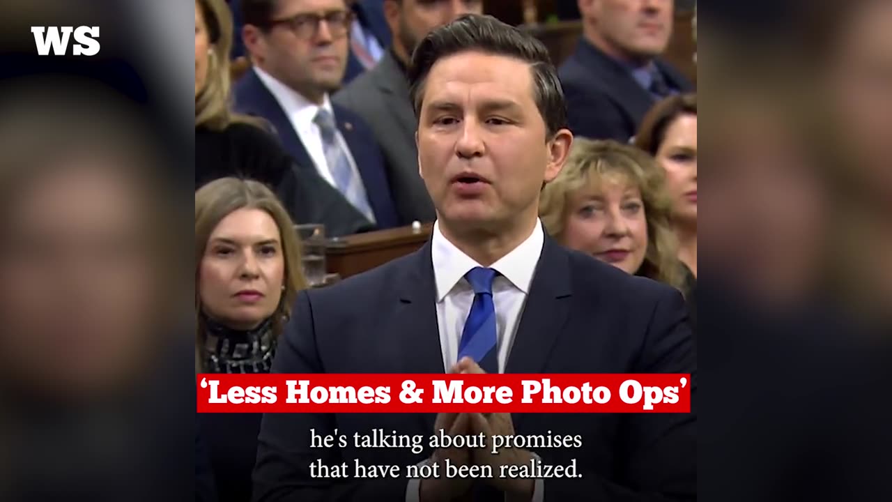 POILIEVRE: Less Homes & More Photo Ops.