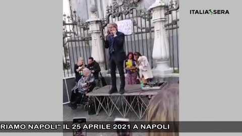 L’intervento del Dott. Mariano Amici al “Liberiamo Napoli” il 25 aprile a Napoli