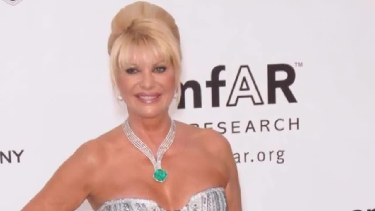 biography of recently deceased Ivana trump