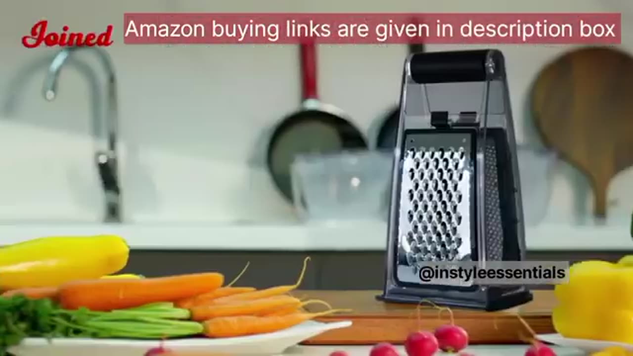 "Upgrade Your Kitchen with Cheese Grater with Container on Amazon"