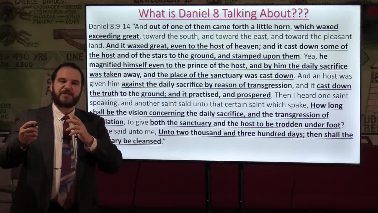 The Sanctuary pt 56: The Day of Atonement 3: The Daily and the Yearly-Kody Morey