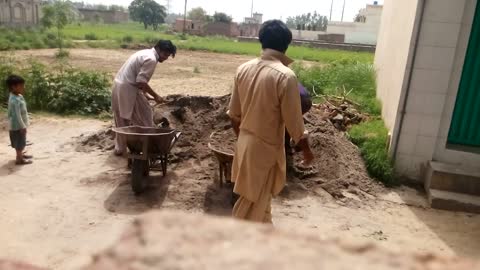 in villages how to use hand Cart